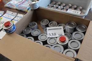 lot 538 image: Lot of (31) Choice Buffet Warming Methanol Gel Chafing Fuel 7.05-oz Cans