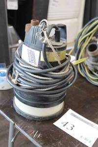 lot 43 image: Koshin PXL-65011 Ponstar Submersible Residue Pump