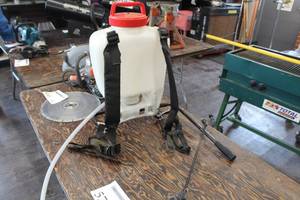 lot 57 image: 914SR RL Pro Diaphragm Backpack Pump Sprayer and Wand
