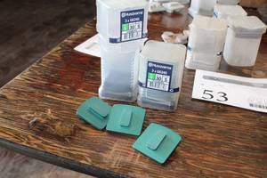 lot 53 image: Lot of (2 Boxes) 3xG624S Soft Grit Diamond Grinding Segments