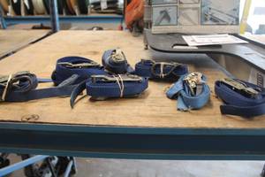 lot 74 image: Lot of (7) Ratchet Straps