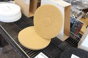 lot 104 image: Lot of (3) Floor Scrubber Pads