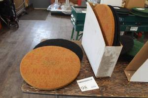 lot 98 image: Lot of (5) Floor Scrubber Pads