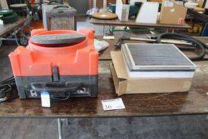 lot 36 image: General AF900 Air ScrubberNegative Air Machine, Extra Filters