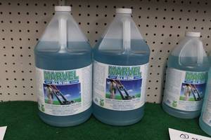 lot 46K image: Lot of (2) Shipp Marvel All In One Carpet Cleaner Plastic Bottles