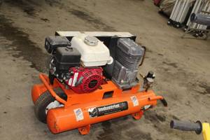 lot 22 image: Industrial Air CT5590816.GNE Contractor 8-Gallon Wheeled Air Compressor