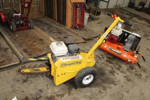 lot 21 image: Ground Hog T4 Trencher