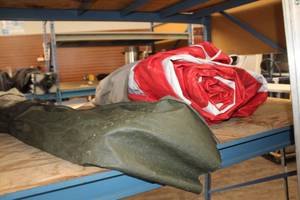 lot 558 image: Anchor 20x30 Rope & Pole Tent, Carry Bag
