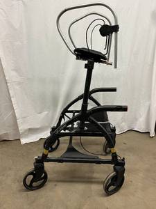 lot 7 image: MSRP $600 LifeWalker UPWalker Upright Mobility Walker - Good condition - One Of The Brakes Needs Tightening