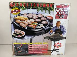 lot 49 image: George Foreman Knockout Electric Grill-Never UsedStill in Box