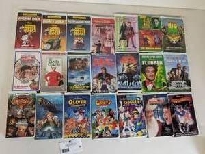 lot 59 image: 21 Rare Disney VHS TapesMovies