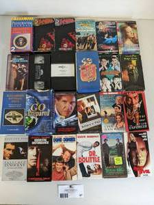 lot 67 image: 23 VHS Movies