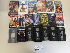 lot 101 image: 20 VHS Movies
