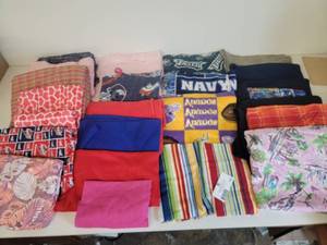 lot 107 image: Fleece Fabric-Vikings, Eagles, Navy and More
