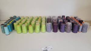lot 110 image: Huge Collection of Professional Sewing Machine Thread