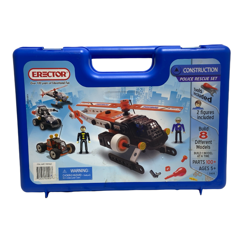 erector police rescue set