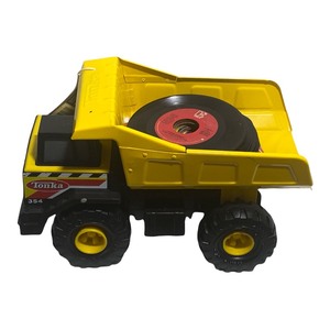 Tonka Dump Truck & 45 Vinyl Records