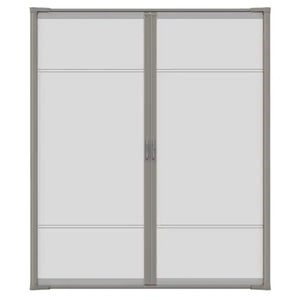 lot 56 image: 72 in. x 81 in. Brisa Sandstone Standard Double Retractable Screen Door Kit