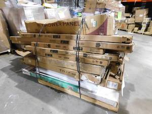 lot 31 image: Pallet lot of Electric Baseboard Heaters & Misc.