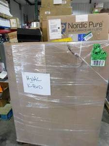 lot 45 image: pallet lot of HVAC parts & Supplies