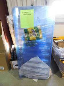 lot 60 image: (3) MacCourt 57 in. x 4 in. Polyethylene Rectangular Low Profile Window Well Cover