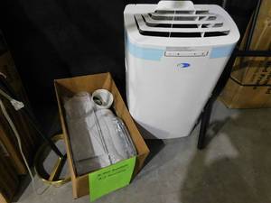 lot 86 image: Whynter Eco-Friendly 11,000 BTU Dual Hose Portable Air Conditioner with Dehumidifier
