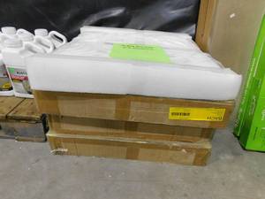 lot 89 image: (8) 2 ft. x 2 ft. 32-Watt White Integrated LED Edge-Lit Flat Panel T-Bar Grid Recessed Troffer Light
