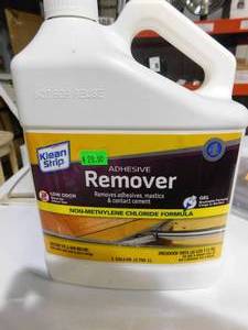 lot 91 image: (4) Klean Strip 1 Gallon Jug  Adhesive Remover