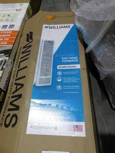 lot 99 image: Williams 30,000 BTUhr Monterey Top-Vent Wall Furnace Natural Gas Natural Gas