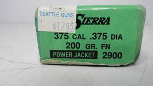 Bullets .375 - 200gr -50 Count