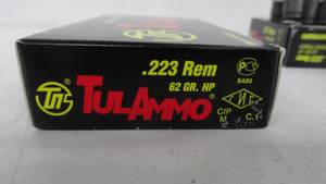.223 Rem -62gr- Tulammo 40 Rounds