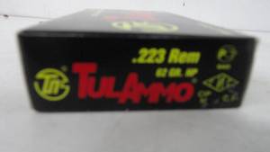 .223 Rem -62gr- Tulammo 40 Rounds