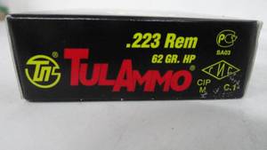.223 Rem - 62 gr - Tulammo - 40 Rounds