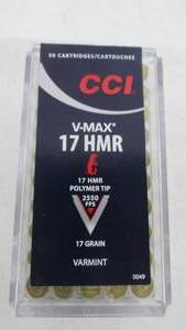 17 V-Max HMR - 17 gr - CCI - 50 Rounds