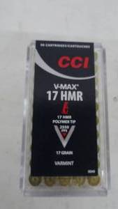17 V-Max HMR - 17 gr - CCI - 50 Rounds