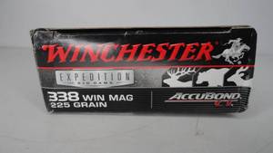 338  WIN - 225 gr Winchester - 20 Rounds