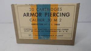 .30 - M2 - Armor Piercing - 20 Rounds