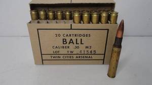 .30 - M2 - Ball - 16 Rounds