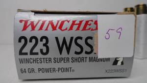 223 WSSM - 64 gr - Winchester - 20 Rounds