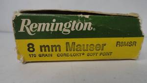 8 MM -Mauser - 170 gr - Remington - 10 Rounds