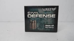 9 MM P - 50 gr - Liberty - 20 Count
