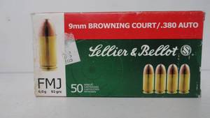 7.65 Browning - .32 Auto  - Lellier Bellot  - 50 Rounds
