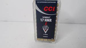 17 HMR - 17gr -CCI - 50 Rounds