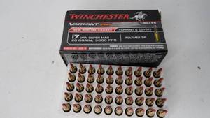 17 Win Super Mag - 20 gr - Winchester - 50 Rounds