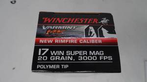 17 Win Super Mag - 20 gr - Winchester - 50 Rounds
