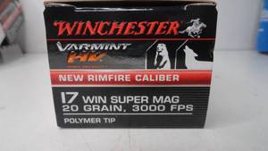17 Win Super Mag - 20 gr - Winchester - 50 Rounds