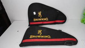 2 Browning Pistal Zipper Cases