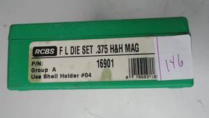 RCBS FL Die set .375 H H Mag #16901