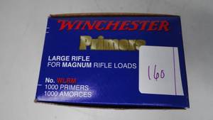 Winchester Primers Large Rifle #WLRM - 1000 Primers