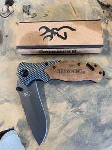 New Browning Knife w Cutter (8 open 4 34 closed)
